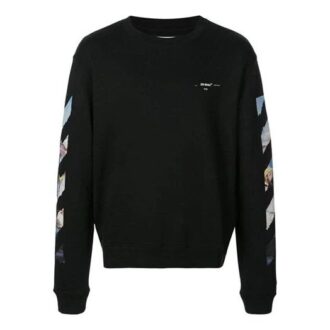 Raya lateral Cuello redondo Versión estándar Negro