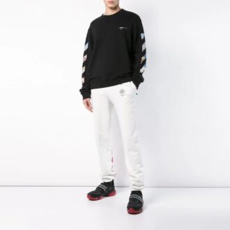 Raya lateral Cuello redondo Versión estándar Negro