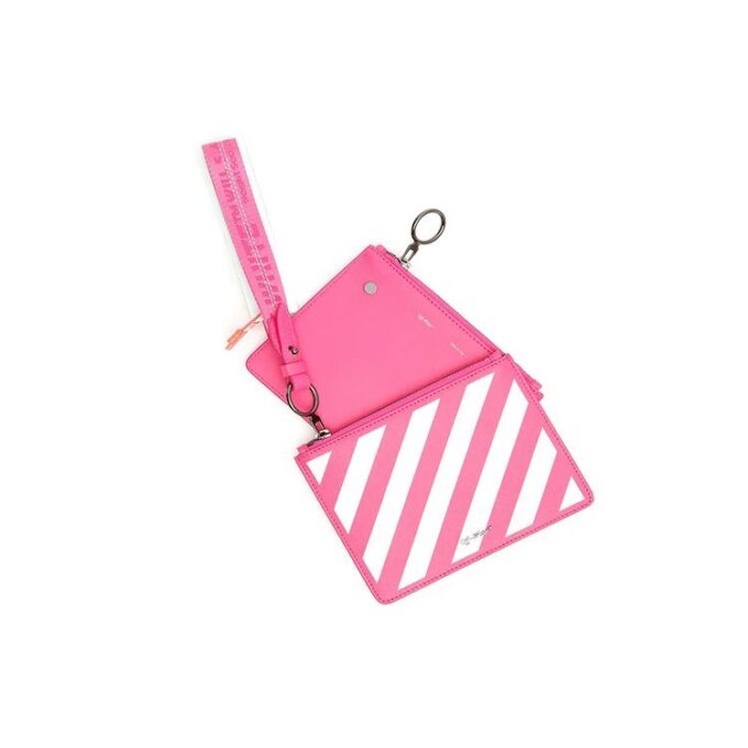 Rayas en colores contrastantes Off-White Rosa