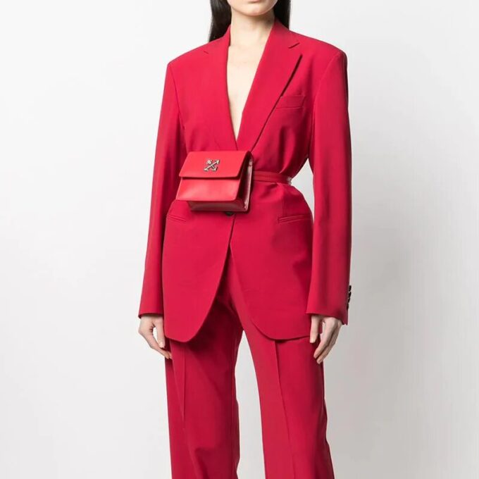 Riñonera Off-White Arrows Red
