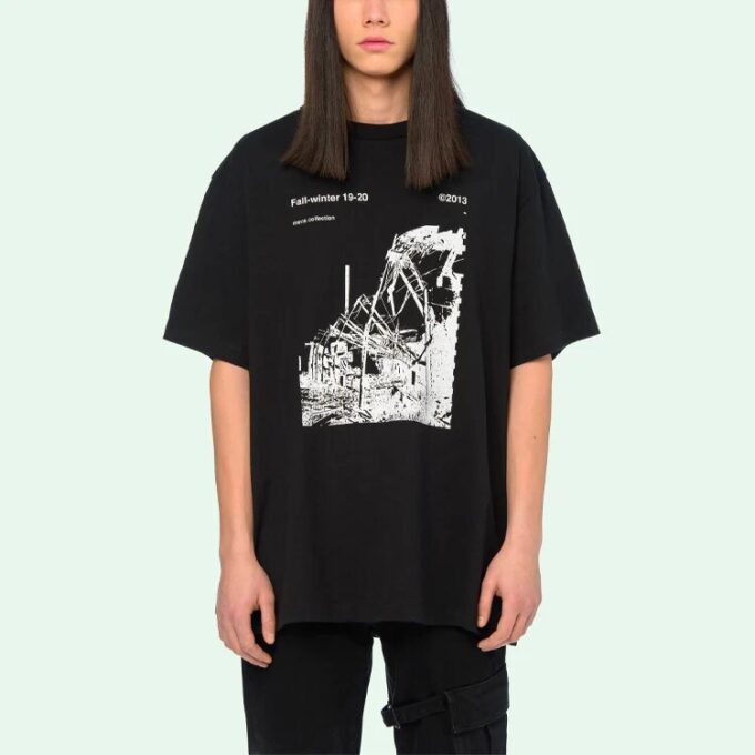 Ruined Factory Camiseta de manga corta oversize