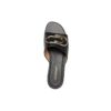 Sandalias de cuero Off-White Paperclip «Black Gold»