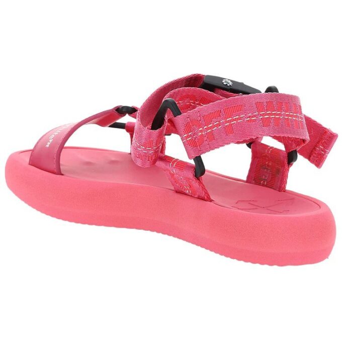 Sandalias Trek de nailon Off-White, rosa