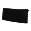 Serie Printing: Bolso bandolera con cremallera de estilo industrial, riñonera, negro