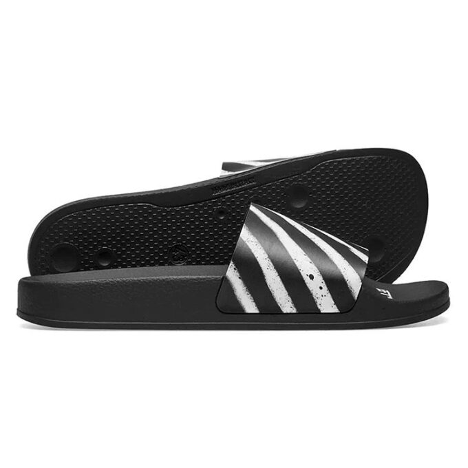 Slider con rayas «Negro-Blanco»