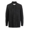 Sobrecamisa de Denim con monograma «Negro»