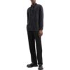 Sobrecamisa de Denim con monograma «Negro»
