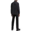 Sobrecamisa de Denim con monograma «Negro»