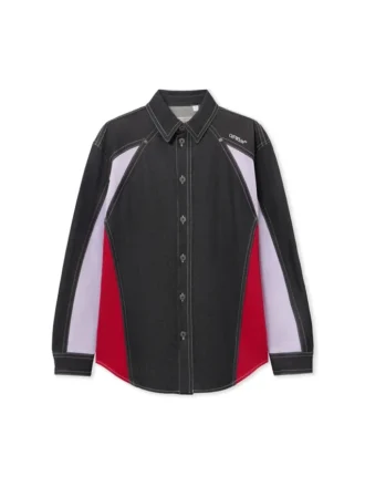 Sobrecamiseta militar con bloques de color