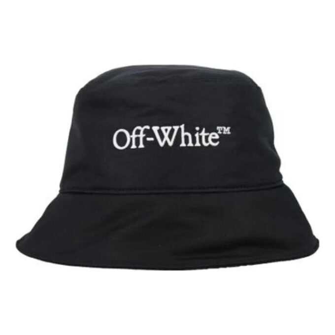 Sombrero de pescador con logotipo bordado Bookish «Negro»