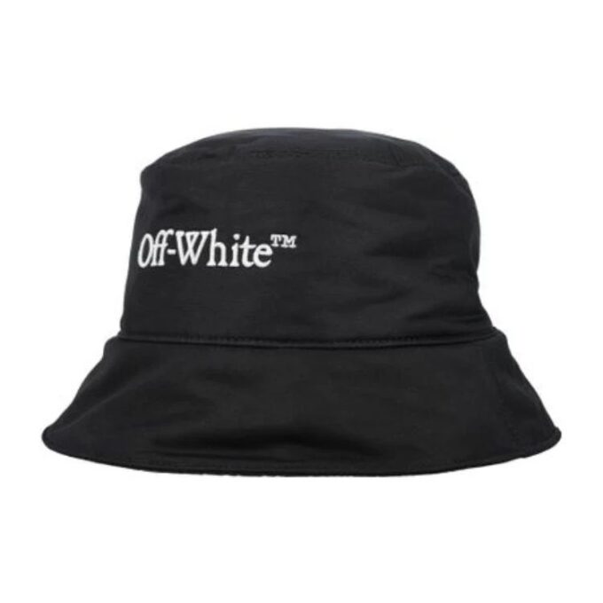 Sombrero de pescador con logotipo bordado Bookish «Negro»