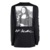 SS19 Camiseta de manga larga con logo para hombre Mona Lisa