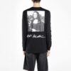 SS19 Camiseta de manga larga con logo para hombre Mona Lisa
