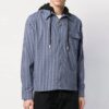 SS19 Forro polar con cremallera Diag para hombre, azul