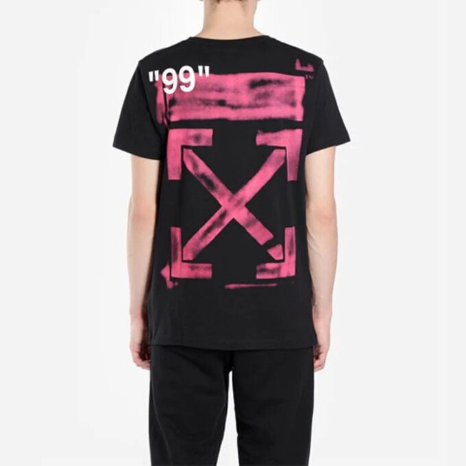 SS19 Graffiti Pink Arrows Pantalones Cortos