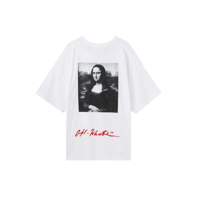 SS19 Sudadera oversize con estampado del logotipo de la Mona Lisa