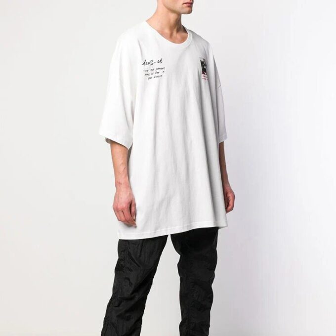 SS19 Sudadera oversize con estampado del logotipo de la Mona Lisa
