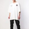 SS19 Sudadera oversize con estampado del logotipo de la Mona Lisa