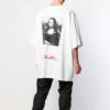 SS19 Sudadera oversize con estampado del logotipo de la Mona Lisa