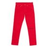 SS20 Año Nuevo Lunar para hombre Tejidos mezclados Estilo urbano Vaqueros slim fit de algodón liso con logotipo
