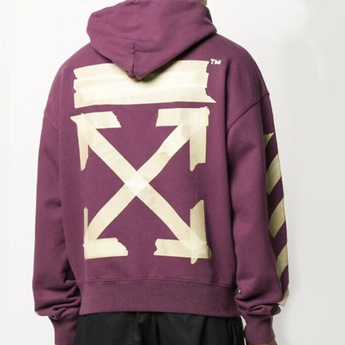 SS20 Arrows Printing Hombre Morado
