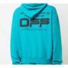 SS20 Blanco con logotipo ondulado impreso Hombre Azul
