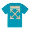 SS20 Camiseta de manga corta con cinta de flechas diagonales
