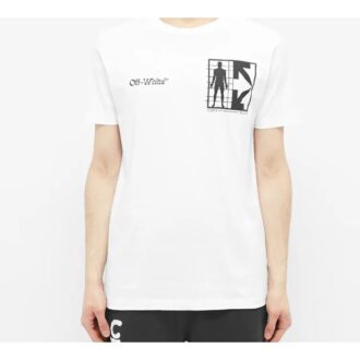 SS20 Camiseta de manga corta con estampado Half Arrow