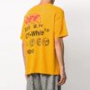 SS20 Camiseta de manga corta de Pantalones Cortos con textura y logotipo