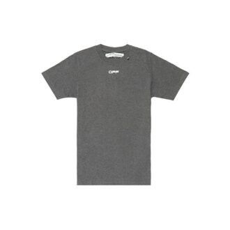 SS20 Camiseta de pantalones cortos con líneas onduladas y logotipo para hombre, corte normal