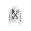 SS20 Caravaggio Arrow Slim con cremallera para hombre, blanco