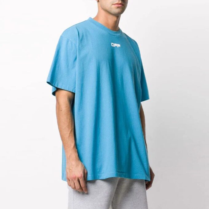 SS20 Cinta con estampado Airport para hombre Azul