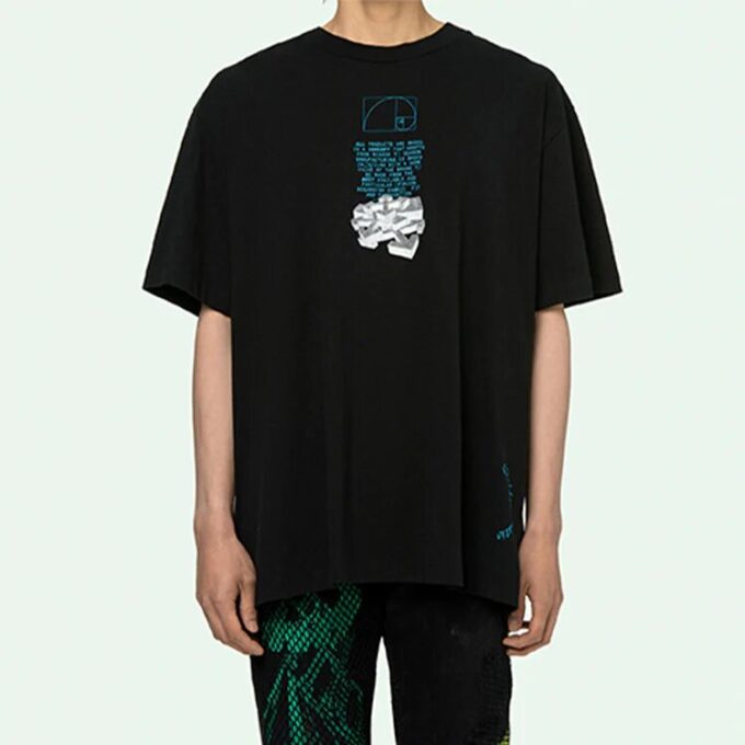 SS20 Dripping Arrows Pantalón corto holgado de manga corta