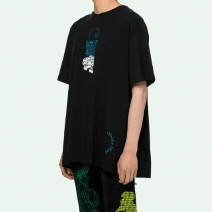 SS20 Dripping Arrows Pantalón corto holgado de manga corta