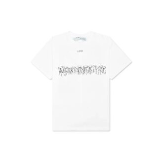 SS20 Futura Atoms Camiseta oversize de manga corta con logotipo de flechas de colores