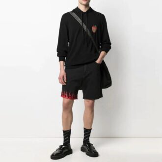 SS21 Apple Arrows Liso Holgada Negro