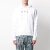 SS21 Arrows Estampado de flechas Corte holgado Blanco