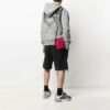 SS21 Arrows Estampado de flechas Corte holgado Gris