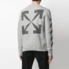 SS21 Arrows Stripe Knit Version Gris