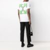 SS21 Bolt Arrows Alphabet Printing Pantalones Cortos Versión normal Blanco