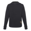 SS21 Camiseta de algodón con logotipo bordado, versión estándar, negra