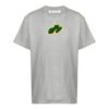 SS21 Camiseta de manga corta con logo, corte holgado, gris