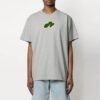 SS21 Camiseta de manga corta con logo, corte holgado, gris