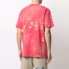 SS21 Camiseta de manga corta con logo estampado, corte holgado, color rojo