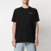 SS21 Camiseta de manga corta con logo, versión estándar, negro