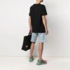SS21 Camiseta de manga corta con logo, versión estándar, negro