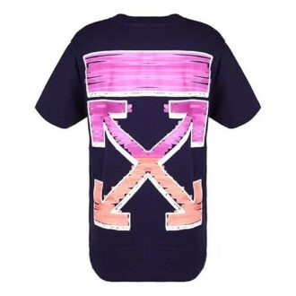 SS21 Camiseta de pantalones cortos con logotipo en el pecho, versión estándar, morada