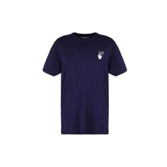 SS21 Camiseta de pantalones cortos con logotipo en el pecho, versión estándar, morada