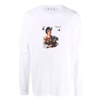 SS21 Caravaggio Niño Manga larga Blanco