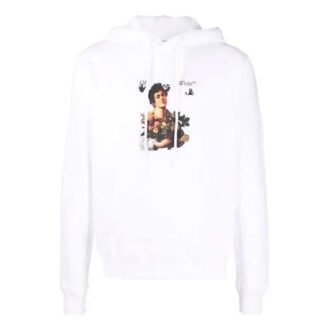 SS21 Caravaggio Niños con estampado del logotipo, cordones y corte holgado, blanco